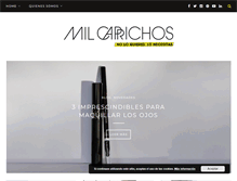 Tablet Screenshot of milcaprichos.com